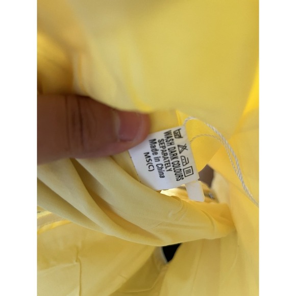 Corset Top Yellow Size Xs Women's Bustier Crop Top Corset Top New No Tag - Picture 6 of 7